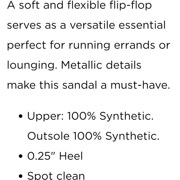 Bebe Flip-flops women's size 7 - Picture 9 of 12